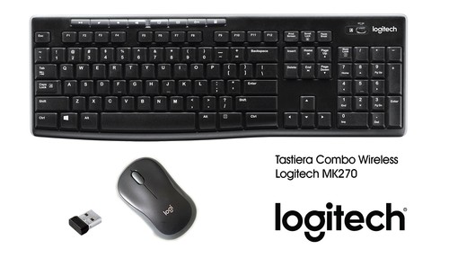 Logitech k270 combo tastiera - combo,