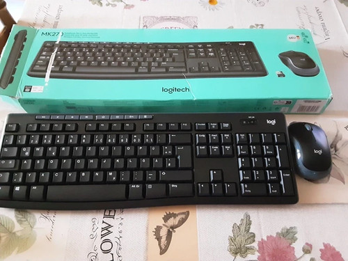Logitech mk270 kit tastiera - kit,
