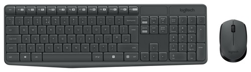Logitech tastiera mouse mk - tastiera,