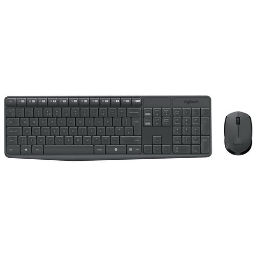 Logitech tastiera mouse mk - tastiera,