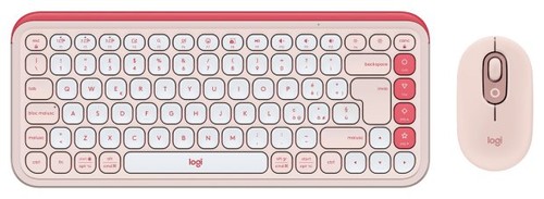 Logitech tastiera mouse pop - tastiera,