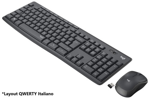 Logitech kit tastiera - logitech, tastiera+mouse